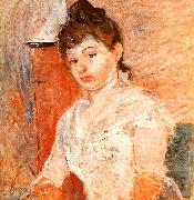 Berthe Morisot Jeune Fille en Blanc USA oil painting reproduction